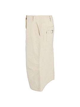 Max Mara Max Mara Midi Skirt in Cream Linen (view 2)