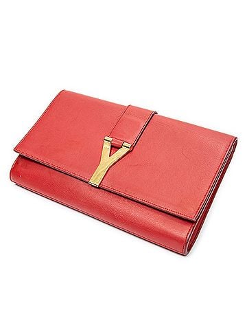 Yves Saint Laurent Ligne Y Clutch  (view 1)