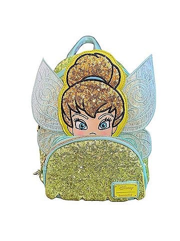 Loungefly Tinkerbell Sequin Mini Backpack Backpack (view 1)