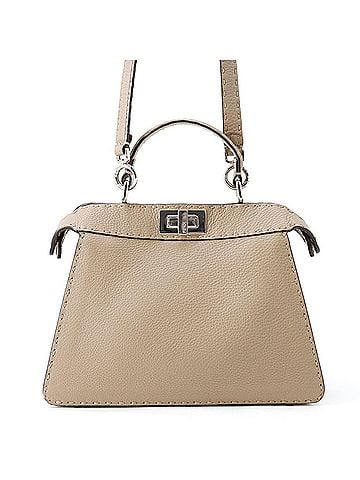 Fendi Fendi Selleria Peekaboo Iseeu Small Calf Leather Handbag 8BN327 2-way Shoulder Bag for Women FENDI (view 1)