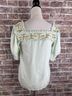 Spartina 449 100% Rayon Green Blouse Size XS - photo 3