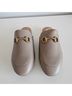 Quince 100% Leather Solid Gold Tan Mule/Clog Size 7 - photo 5