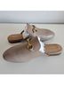 Quince 100% Leather Solid Gold Tan Mule/Clog Size 7 - photo 3