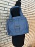 Relativity 100% Leather Blue Leather Shoulder Bag One size - photo 4