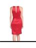 Eliza J 97% Polyester 3% Spandex 100% Polyester Red Gold Cocktail Dress Size 14 - photo 4