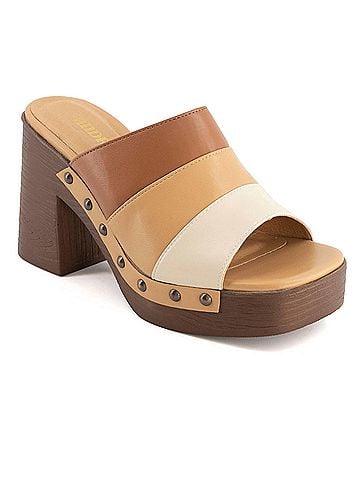 Andrea Women's Heeled Slide Sandal (view 2)
