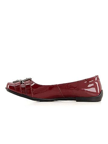 Andrea Women's Patent Ballet Flats (view 2)