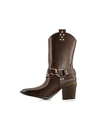Andrea Women's Pointed Toe Western Style Boots (view 2)