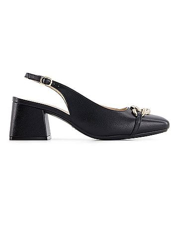 Andrea Women's Slingback Pumps With Square Toe (view 1)