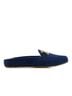 Andrea Blue Women's Soft Suede Mules Size 7 - photo 1