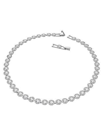 Swarovski Women's Una Angelic Tennis Necklace (view 2)