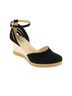 Andrea Multi Color Women's Wedge Ankle Strap Espadrilles Size 9 - photo 3