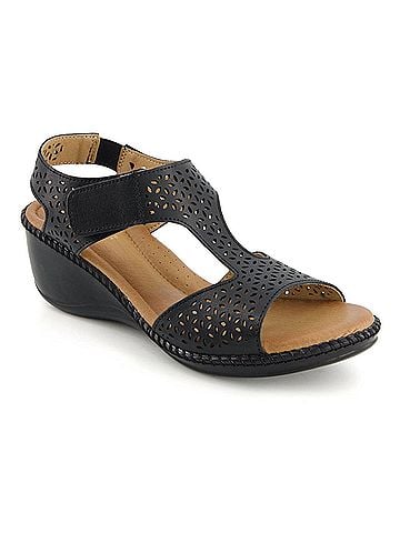 Andrea Women's Wedge Ultra Comfort Sandals (view 2)