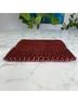 Clare V. 100% Leather Chevron-herringbone Red Black Clutch One size - photo 6