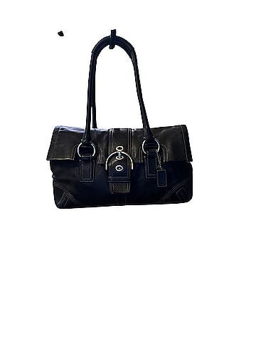 Coach Coach SoHo Flap Satchel Leather Satchel (view 2)