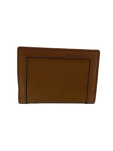 Gucci GUCCI 658633 Mini Wallet, Double G Hardware, Snap Button Closure, Bamboo, GG Marmont, Tri-fold Brown (view 2)