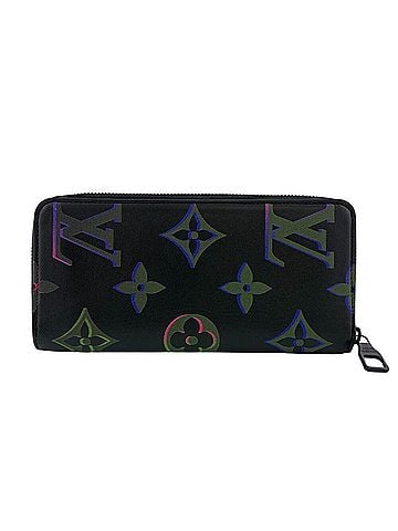 Louis Vuitton LOUIS VUITTON M82368 Zippy Wallet Vertical Round Zipper Monogram Spotlight Pattern Long Black (view 2)
