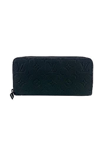 Louis Vuitton LOUIS VUITTON M11721 Zippy Wallet Horizontal Round Zipper Monogram Taurillon Long Black (view 1)