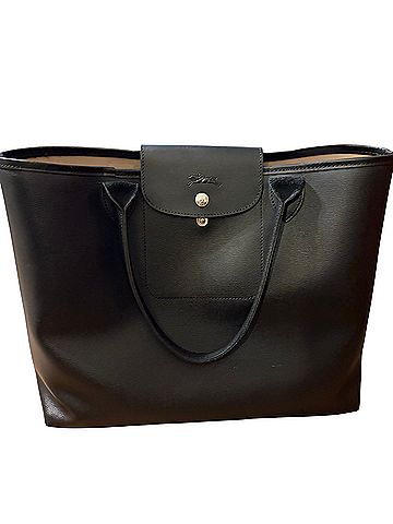 Longchamp Longchamp Le Pliage Leather Tote (view 1)