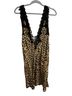 RUMORED Animal Print Brown Black Sleeveless Top Size S - photo 1