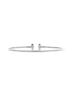 Tiffany & Co. 100% 18k White Gold White T Wire Bracelet 18K White Gold Narrow One size - photo 3