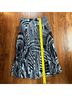 Twinset 100% Polyester Graphic Blue White Formal Skirt Size M - photo 12