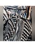 Twinset 100% Polyester Graphic Blue White Formal Skirt Size M - photo 7