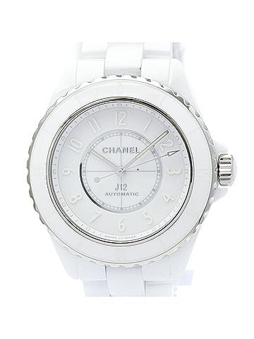 Chanel CHANEL J12 Phantom Ceramic Automatic Mens Watch H6186 Polished (view 1)
