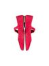 Larroudé 100% Suede Solid Red Flats Size 10 - photo 3