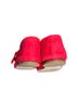 Larroudé 100% Suede Solid Red Flats Size 10 - photo 5