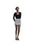 Zara Checkered-gingham Blue White Skort Size XL - photo 1