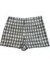 Zara Checkered-gingham Blue White Skort Size XL - photo 5