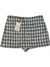 Zara Checkered-gingham Blue White Skort Size XL - photo 10