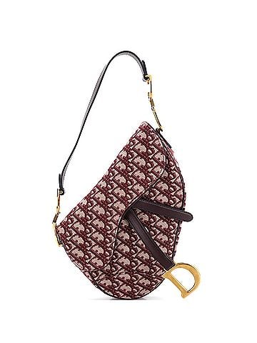 Christian Dior Saddle Handbag Oblique Canvas Medium (view 1)