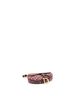 Christian Dior 100% Canvas Plain Red Saddle Handbag Oblique Canvas Medium One size - photo 2