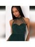 Lulus 100% Polyester Green Cocktail Dress Size M - photo 4