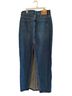 Denim Forum Blue Denim Skirt Size 28 waist - photo 2