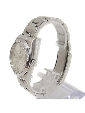 Rolex ROLEX Air-King 114200 M-serial Stainless Steel Automatic Silver Dial Watch (view 2)