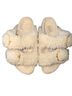 Birkenstock 100% Shearling Ivory Sandals Size EU 36 - photo 1