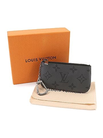 Louis Vuitton Louis Vuitton Monogram Eclipse Reverse Card & Key Case Pochette Cles Wallet/Coin Purse M80905 (view 2)