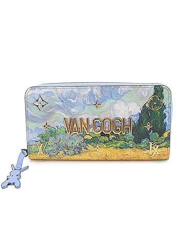 Louis Vuitton Louis Vuitton Masters Monogram Certy Zippy Wallet Long Blue M64607 Van Gogh (view 1)