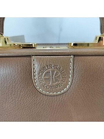 Loewe LOEWE Attache Case, Brown Leather, Men's Handbag, Bag (view 2)