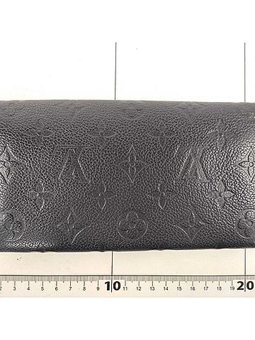 Louis Vuitton LOUIS VUITTON Louis Vuitton Long Wallet Portefeuille Emilie M69417 Marine Rouge Monogram Empreinte Women's (view 2)