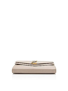 Saint Laurent Saint Laurent Leather Monogram Sulpice Chain Wallet (view 2)