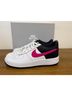 Nike White Black Pink Sneakers Size 6 - photo 3