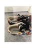 Free People 100% Canvas Tropical Floral Multi Color Black White Sneakers Size EU 38 - photo 5