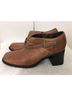 Clarks 100% Leather Brown Heels Size 6 1/2 - photo 4