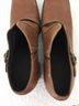 Clarks 100% Leather Brown Heels Size 6 1/2 - photo 7