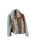 Rebecca Minkoff 100% Polyester Animal Print White Jacket Size L - photo 5