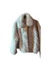Rebecca Minkoff 100% Polyester Animal Print White Jacket Size L - photo 1